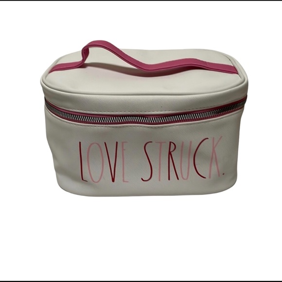 Rae Dunn Handbags - Love Struck. Rae Dunn Cosmetic Bag NWT Perfect For Valentines Day